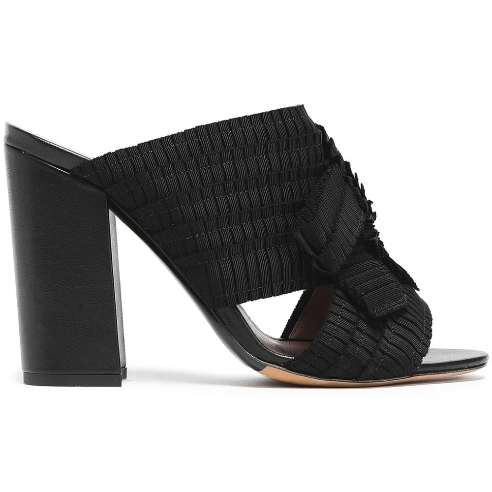 Tabitha Simmons‎ Beau Pleated Mule Sz 38.5